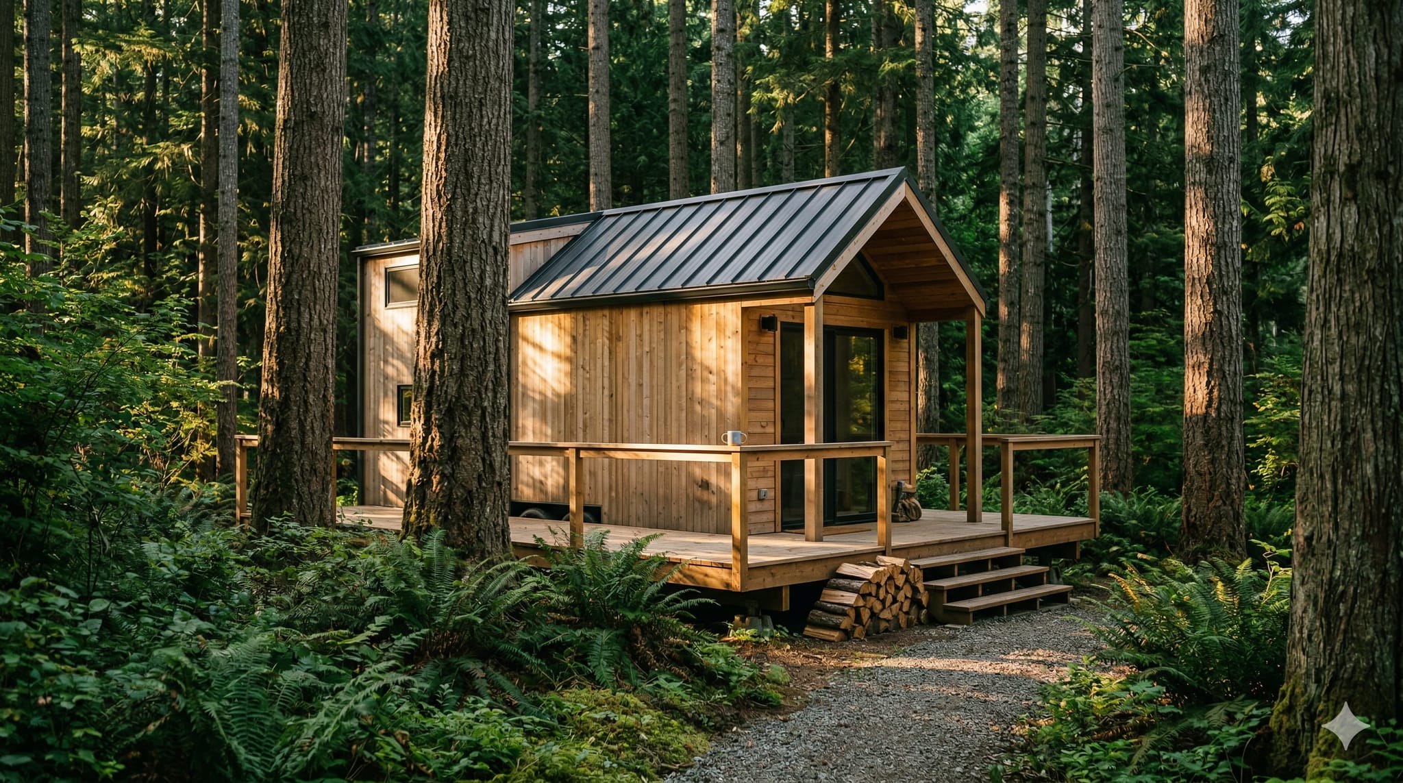 Tiny home living in Chattanooga, Tennessee
