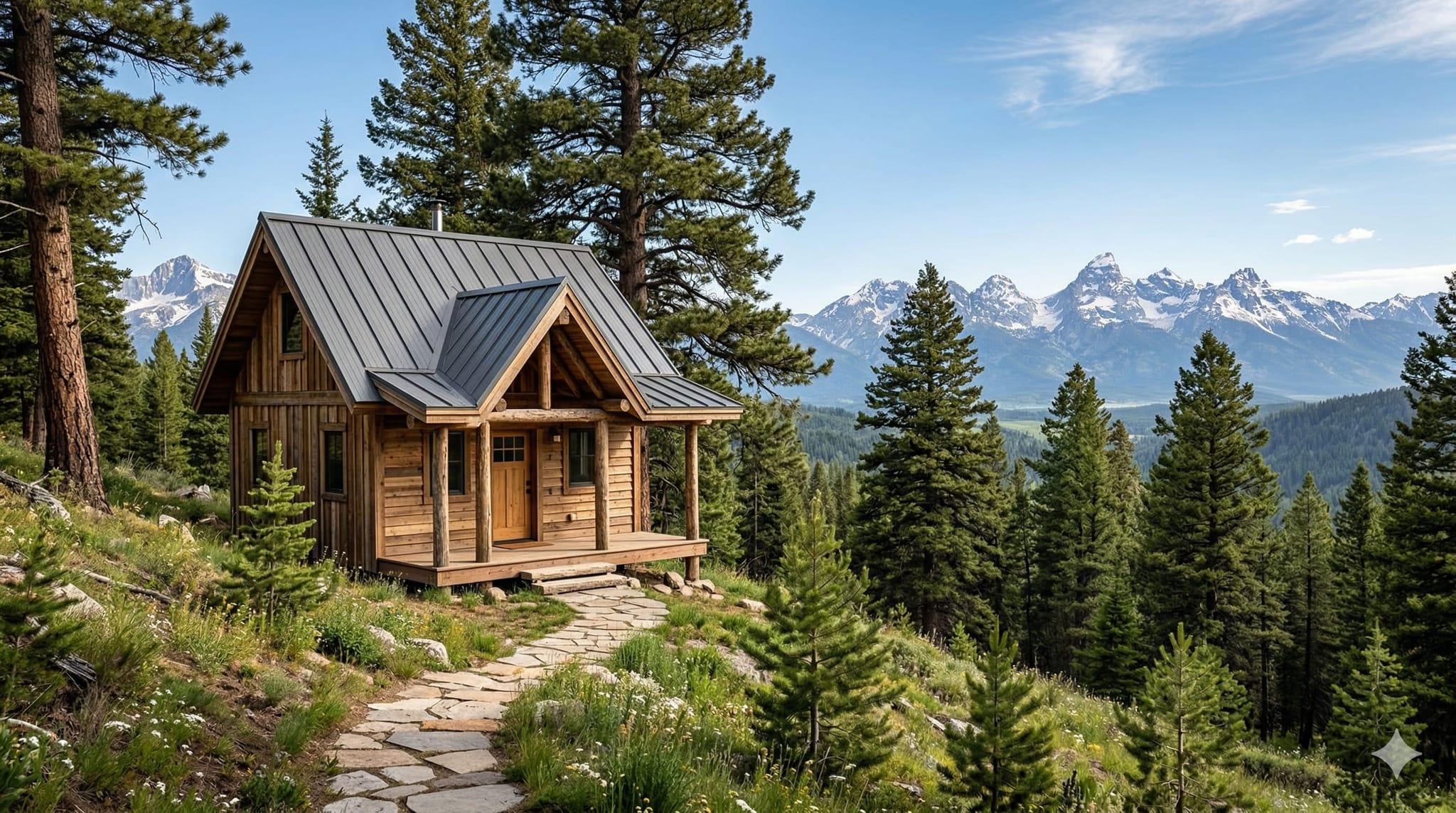 Tiny home living in Colorado Springs, Colorado