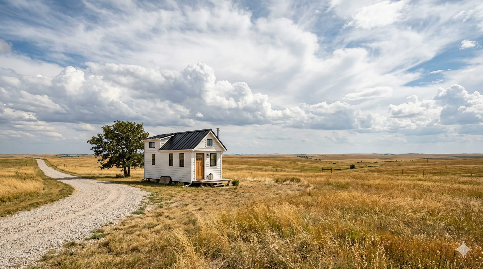 Tiny home living in Great Falls, Montana